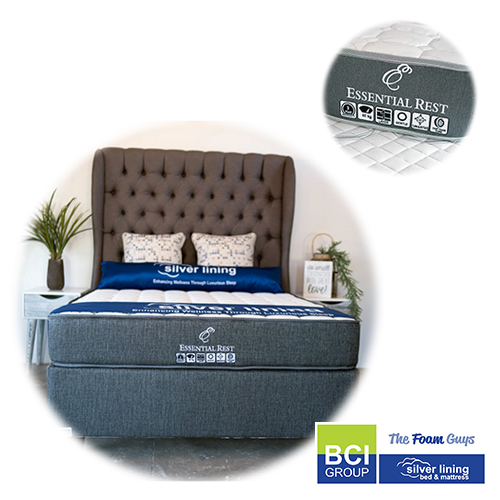 Silver Lining Essential Rest Mattress + Base | Various Sizes